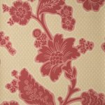 LITTLE GREENE SOHO SQUARE WALLPAPER BRONZE RED